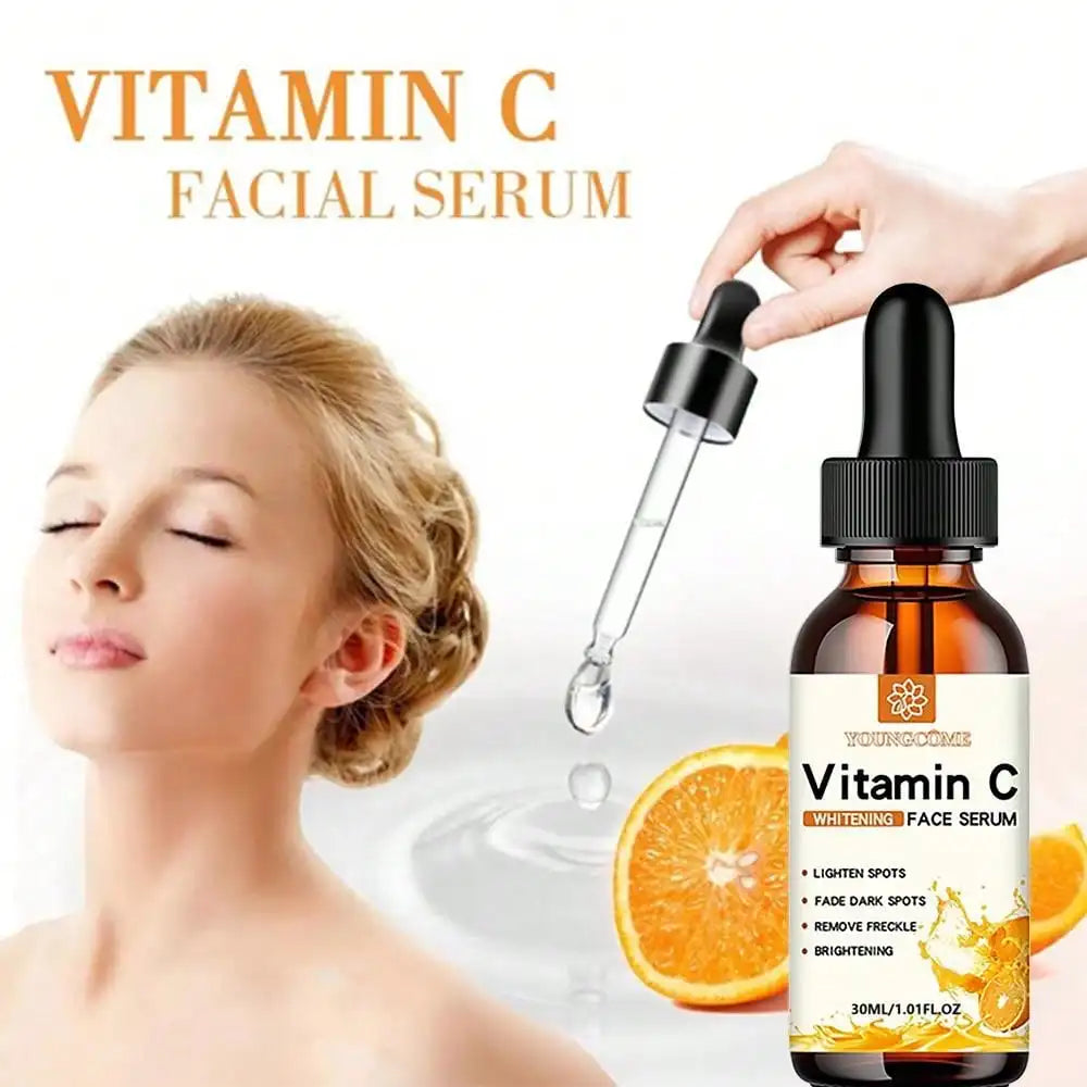 Vitamin C Facial Essence with Hyaluronic Acid – Dark Spot Remover & Anti-Aging Moisturizer (30ml)