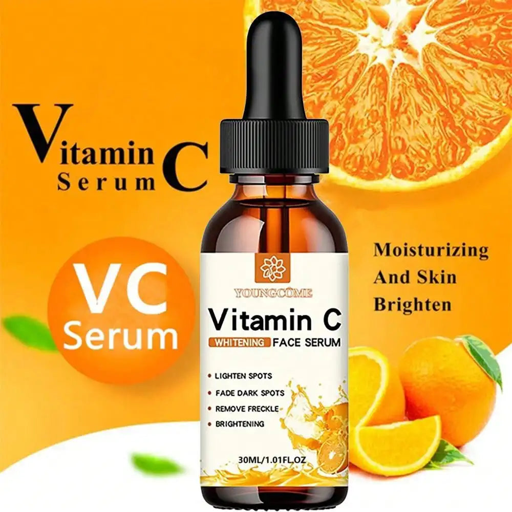 Vitamin C Facial Essence with Hyaluronic Acid – Dark Spot Remover & Anti-Aging Moisturizer (30ml)