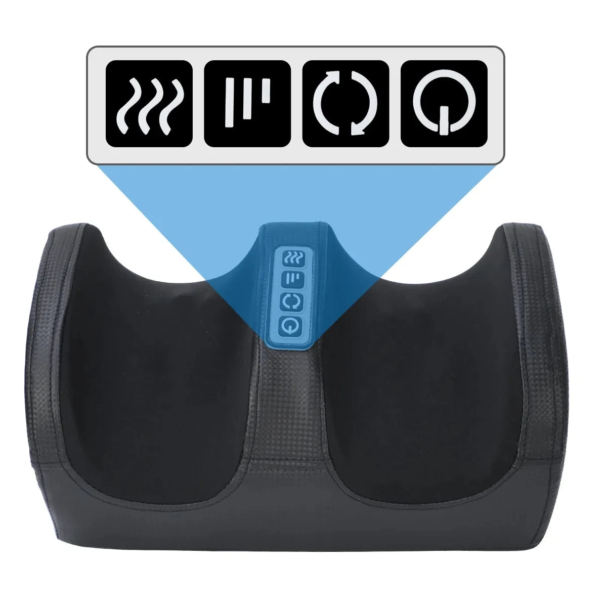 Electric Shiatsu Foot Massager with Heated Rollers – Ultimate Home Massage Experience